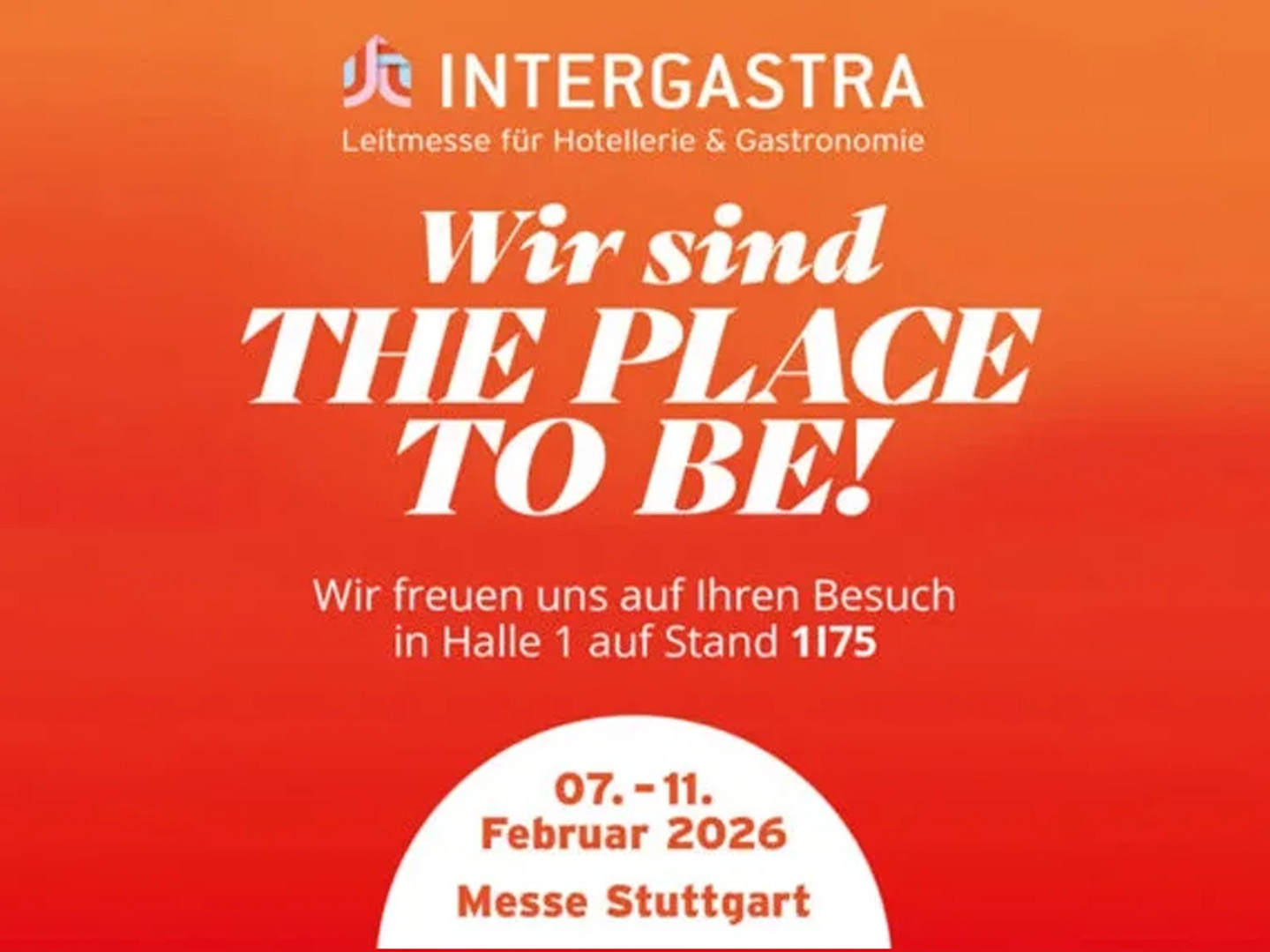 WEROCA News—Announcement: We will be exhibiting at Intergastra from February 7, 2026, to February 11, 2026