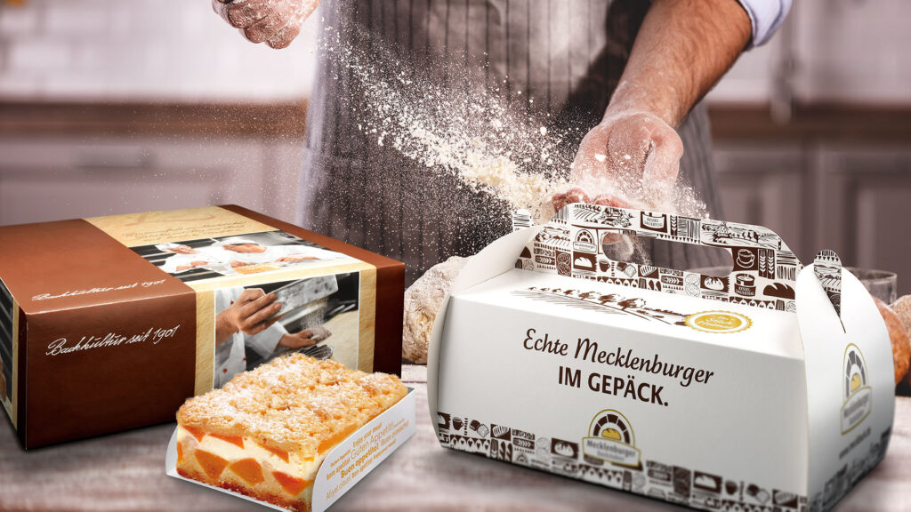 Individuell bedruckte Kuchenkartons und Backwarenverpackungen für Bäckereien – Food-Verpackungen von WEROCA Kartonagen Bielefeld