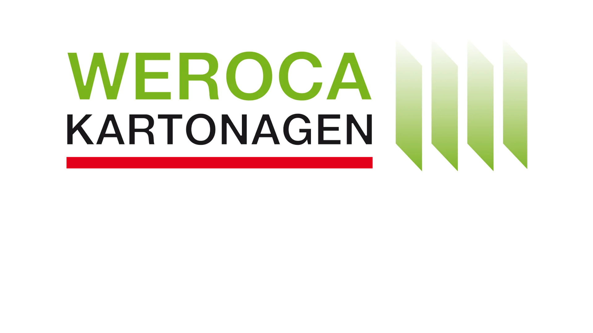Logo der WEROCA Kartonagen GmbH & Co. KG – nach Auflösung des Echterhoff-Großhandels 1994 als eigenständiges Unternehmen für Kartonverpackungen in Bielefeld etabliert