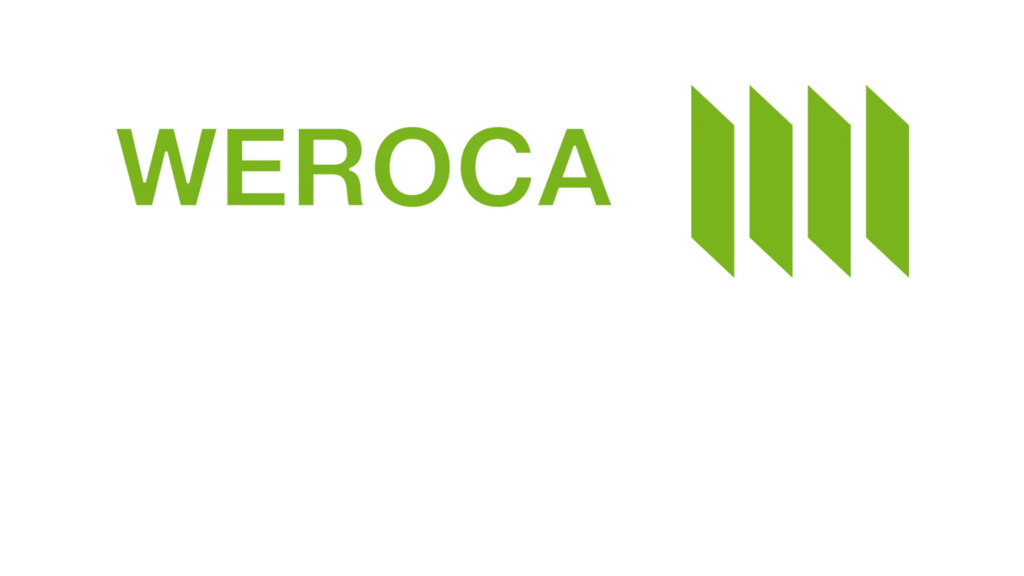 Logo of WEROCA Kartonagen GmbH & Co. KG, founded 1969 in Fröndenberg – manufacturer of high-quality cardboard packaging