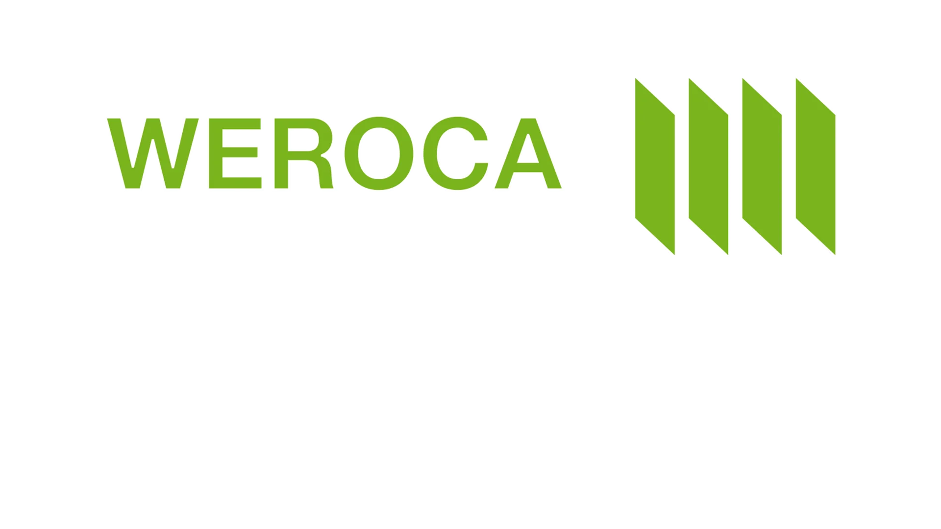 Logo der WEROCA Kartonagen GmbH & Co. KG, gegründet 1996 in Fröndenberg – Hersteller von hochwertigen Kartonverpackungen