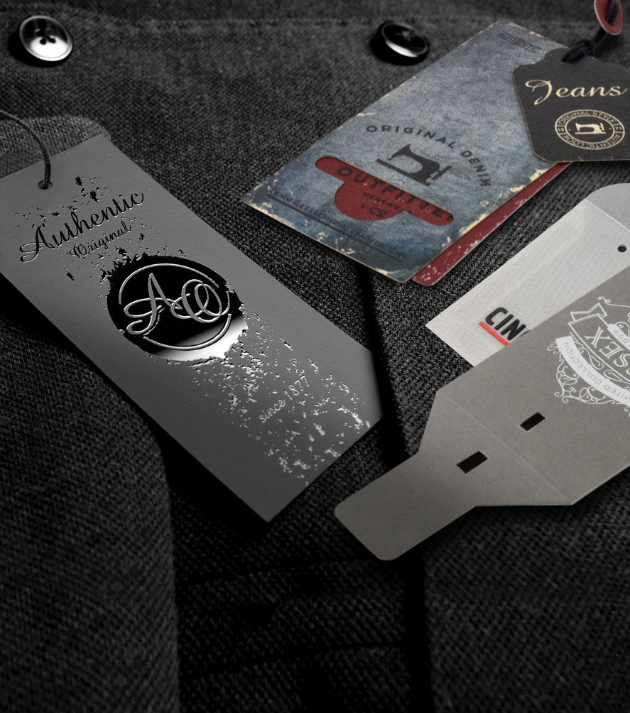 Hochwertige Textilverpackungen und Hangtags für Fashion-Marken – individuelle Kartonverpackungen von WEROCA Kartonagen Bielefeld