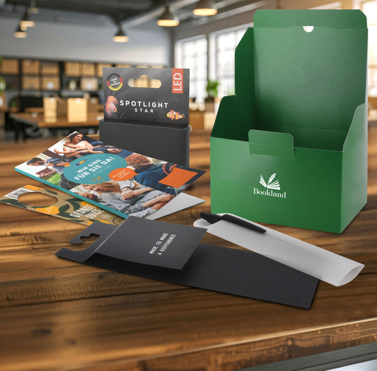 Individuelle Non-Food-Verpackungen aus Karton – Faltschachtel, Blisterverpackung, Hängeverpackung und Steckbox für Handel und Industrie von WEROCA Kartonagen Bielefeld